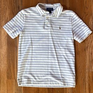 Boys Polo Ralph Lauren Medium 10-12 stripes shirt